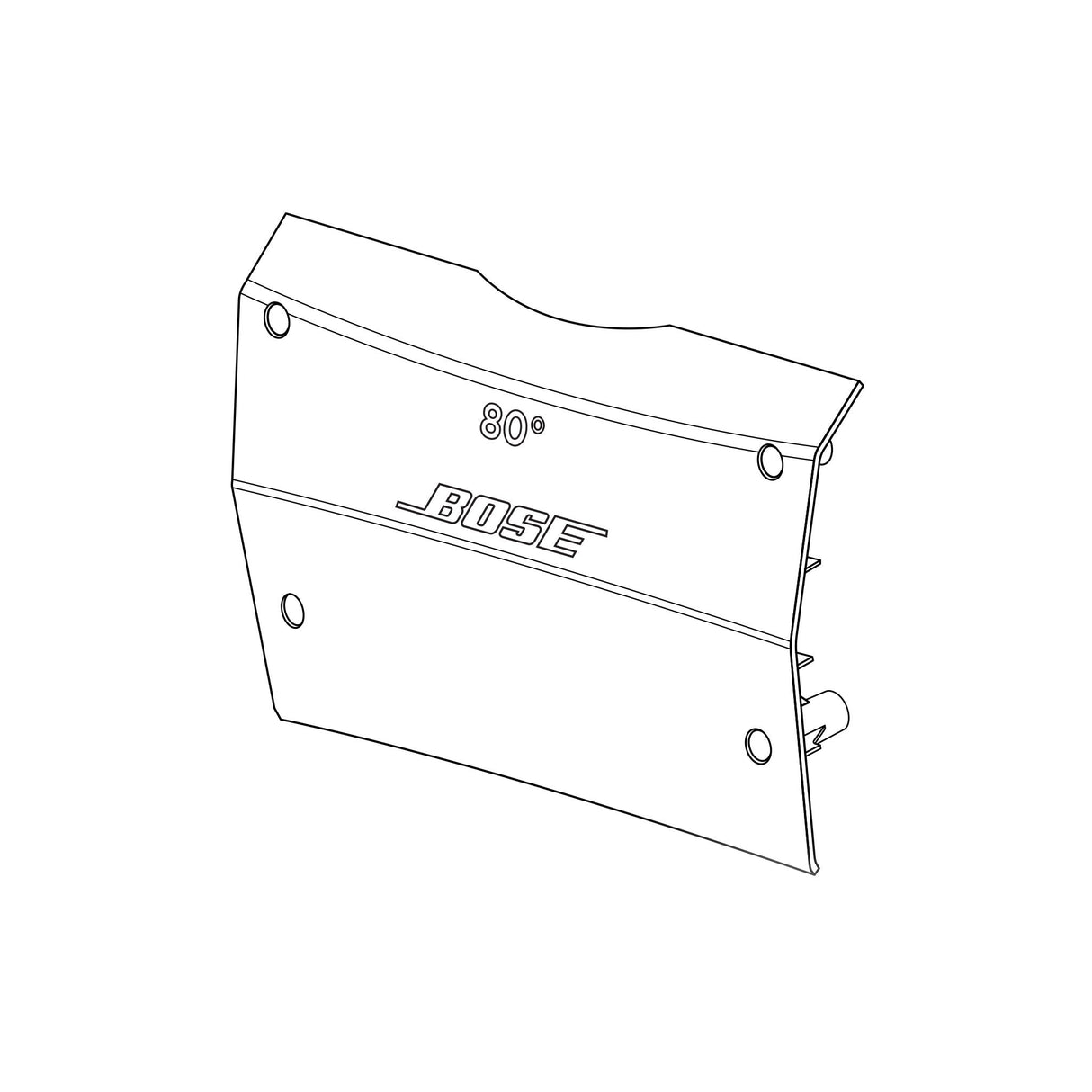 Bose Professional ArenaMatch DeltaQ Waveguide Accessory