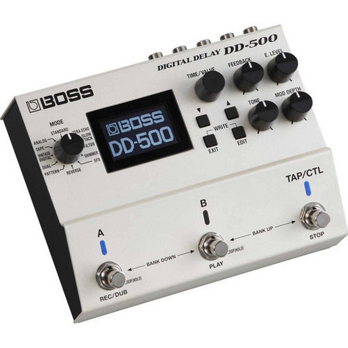 BOSS DD-500 Digital Delay Pedal with 12 Delay Modes