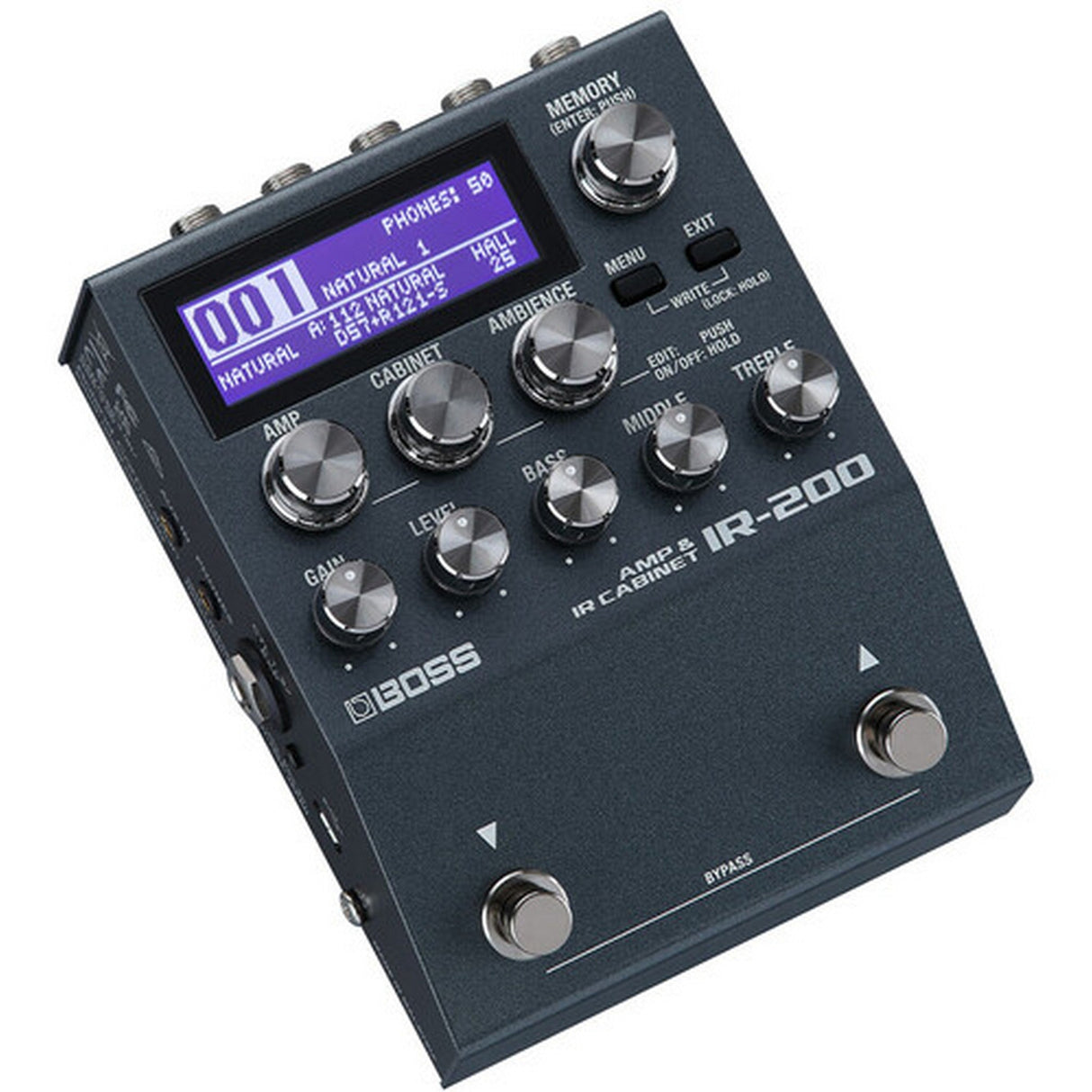 BOSS IR-200 Amp & IR Cabinet Simulator Pedal