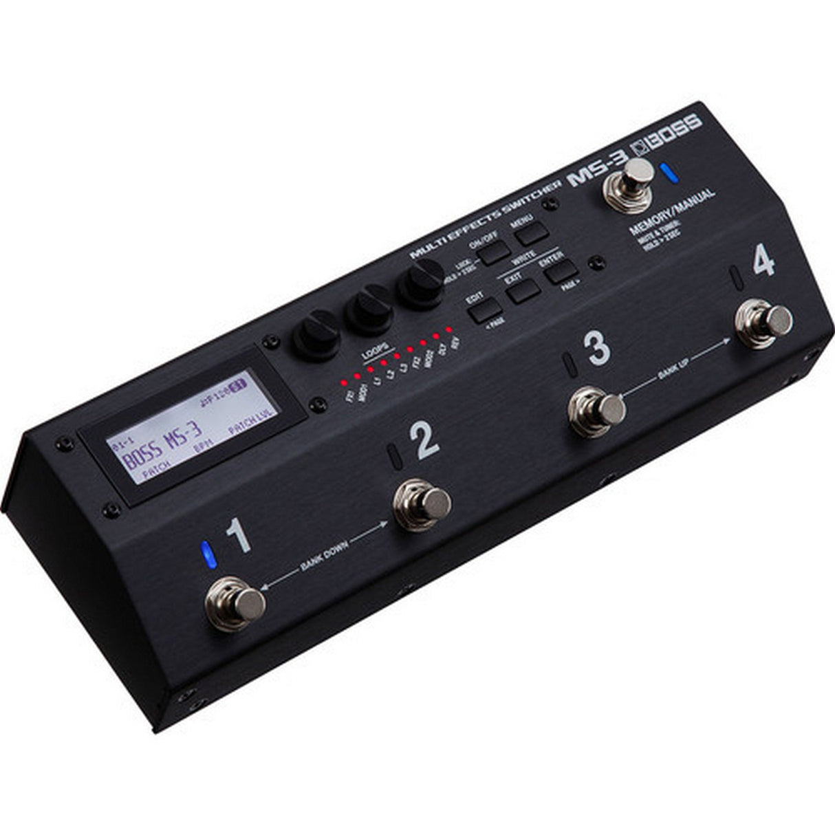 BOSS MS-3 Multi Effects Switcher with Multi-Looper