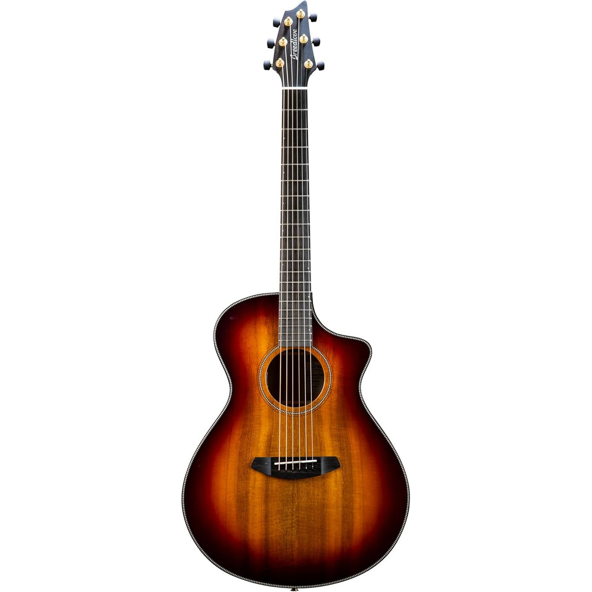 Breedlove Oregon Concert Thinline CE Acoustic Electric Guitar, Old Fashioned Burst Gloss Finish