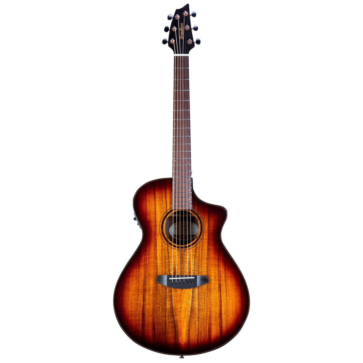 Breedlove Pursuit Exotic S Concert CE Acoustic-Electric Guitar, Edgeburst Finish