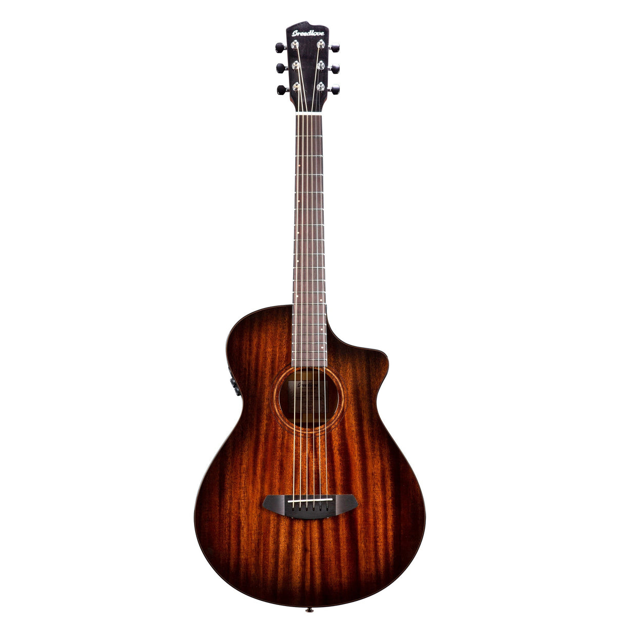 Breedlove Wildwood Pro Concertina Suede CE Acoustic-Electric Guitar, African Mahagony Finish