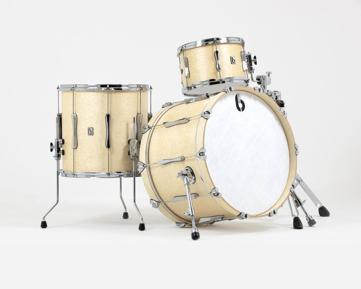 British Drum Co LON-22-CB-WW Lounge Series Club 22 Kit, Wiltshire White Finish
