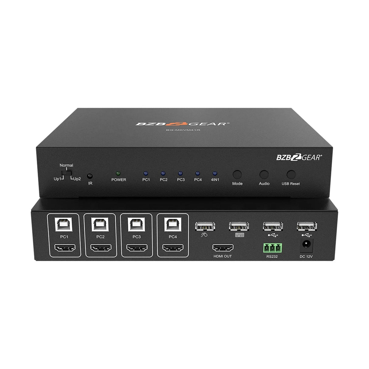 BZBGEAR BG-MKVM41R 4X1 HDMI Multiviewer