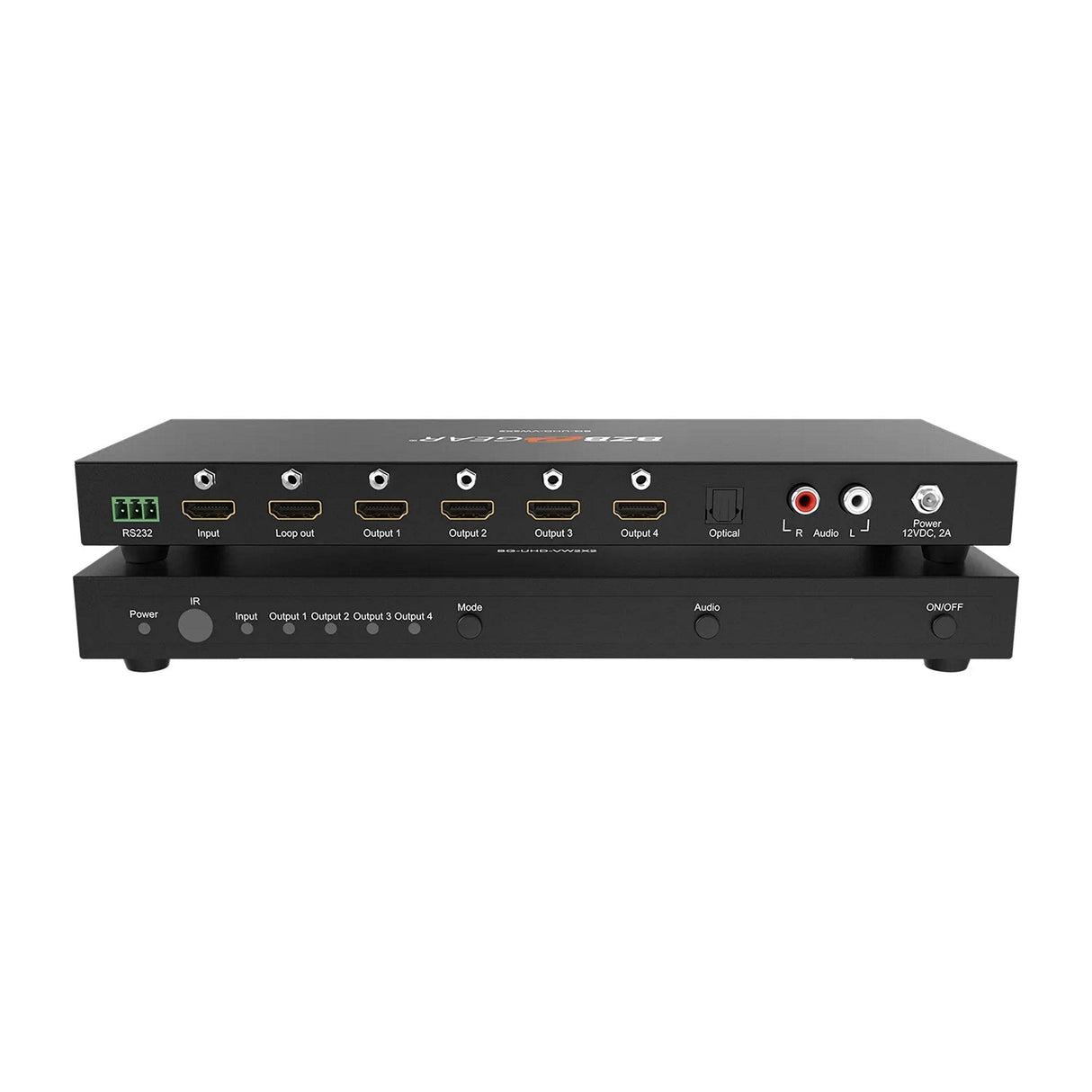BZBGEAR BG-UHD-VW2X2 2x2 4K 60Hz HDMI Video Wall controller with Audio
