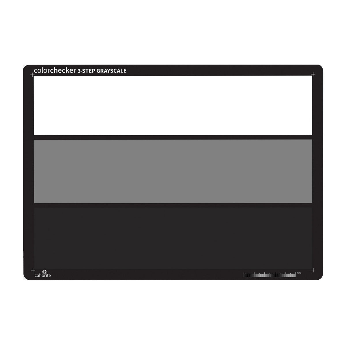Calibrite ColorChecker 3-Step Grayscale of 18 Percent for Capture and Editing Color Control