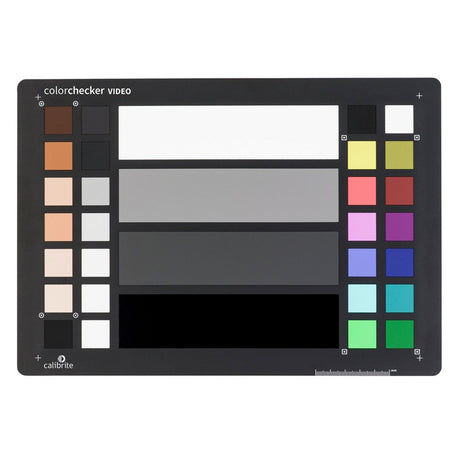 Calibrite ColorChecker Video for Capture and Editing Color Control