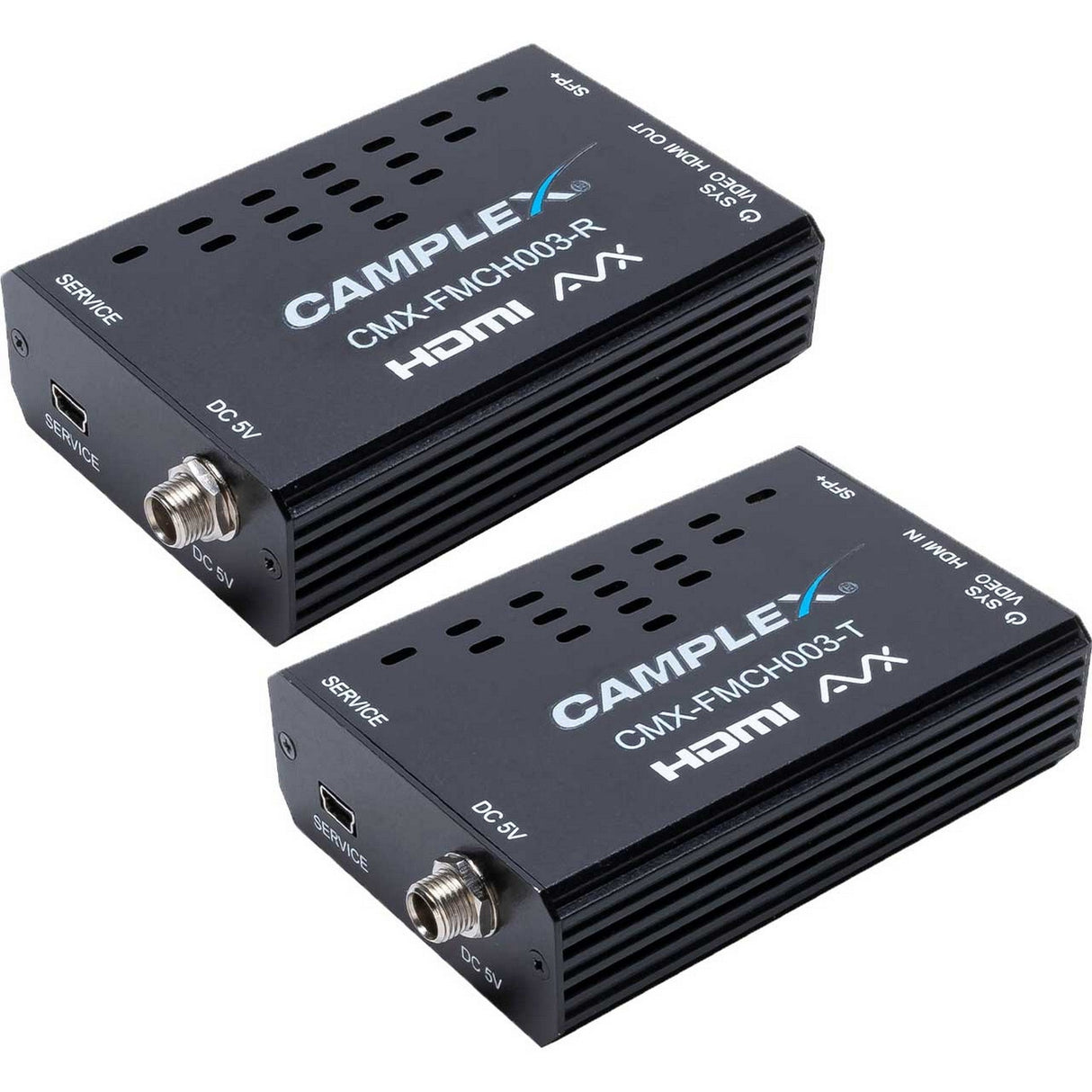Camplex 4K HDMI over Fiber Extender Set with 10G Ethernet