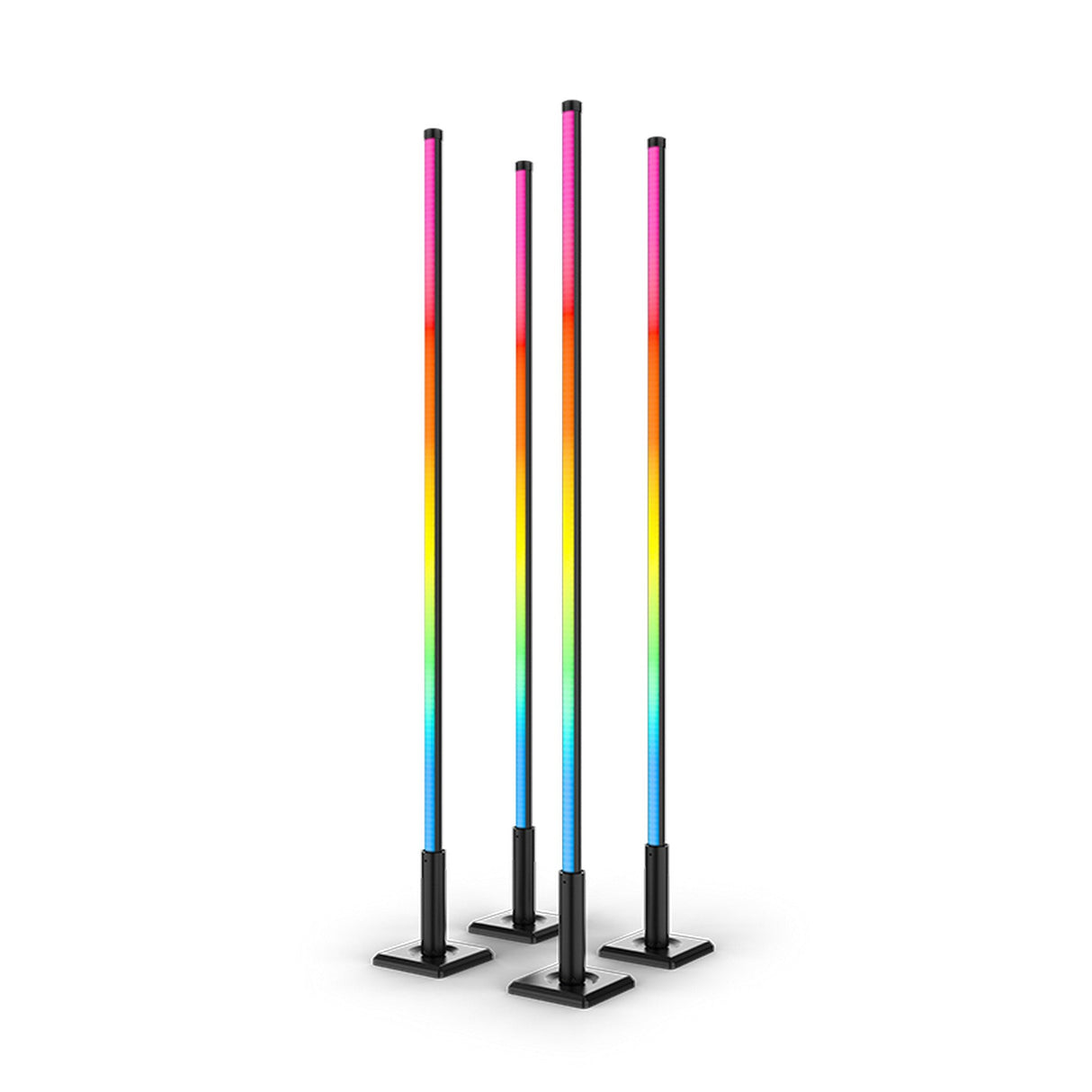 Chauvet DJ Freedom Flex Stick Wireless 92 Quad-Color LED Lights Pack of 4
