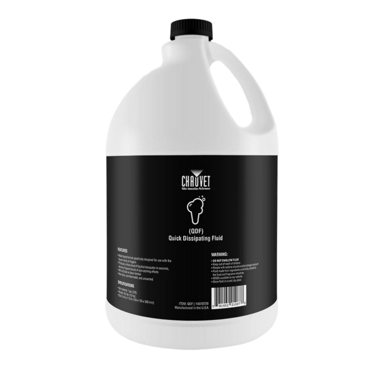 Chauvet DJ QDF Quick Dissipating Fluid 1-Gallon