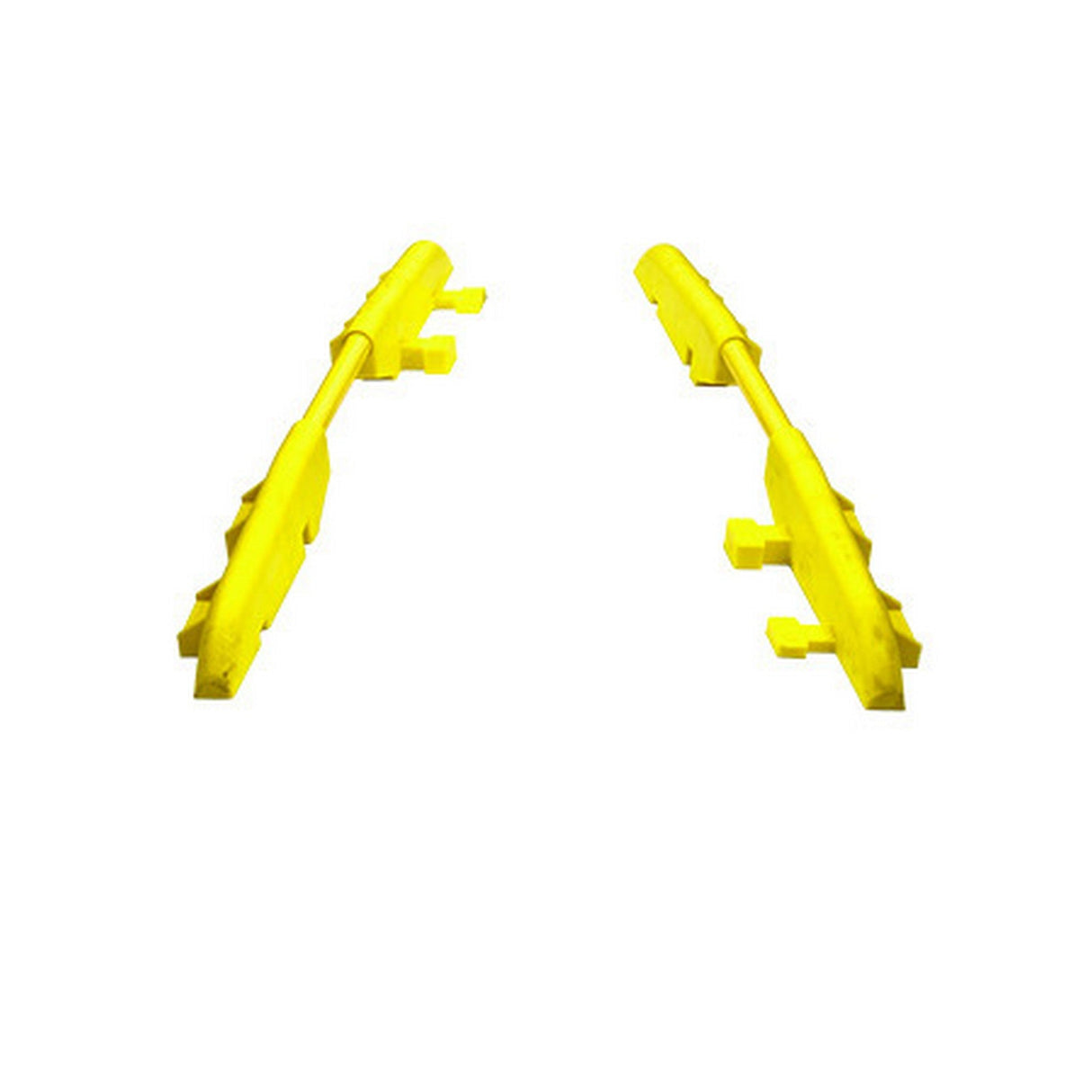 Checkers Industrial Safety Products CPRL-4/5-Y 55.5-Inch ADA Rail for 4/5 Channel Heavy Duty Protector Yellow