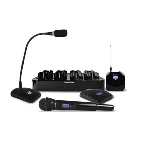 ClearOne DIALOG UVHF Wireless Microphone System - 8-Bay Docking Station