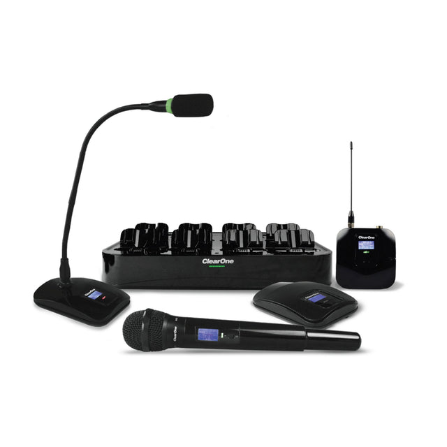 ClearOne DIALOG UVHF Wireless Microphone System - 8-Bay Docking Station