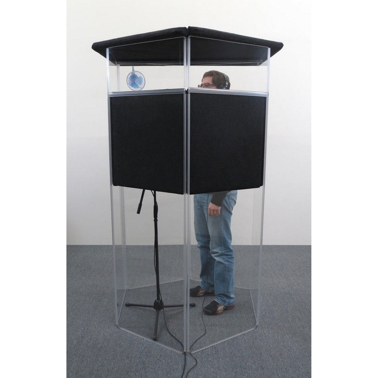 ClearSonic IPG IsoPac G Portable Isolation Booth, 60-70% Volume Reduction IsoPac J Portable Vocal Isolation Booth