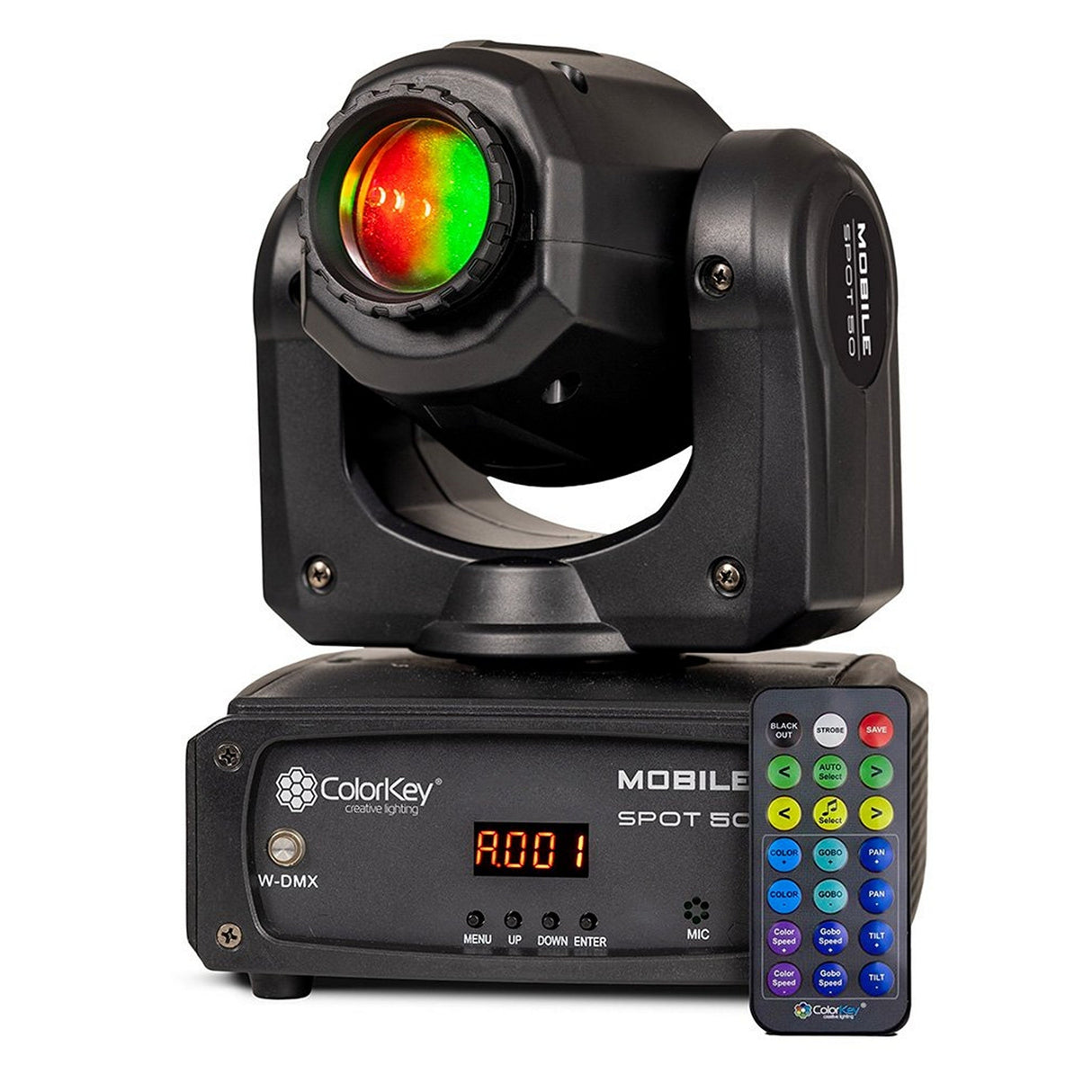 ColorKey Mobile Spot 50 50W LED Moving Head Spot Light