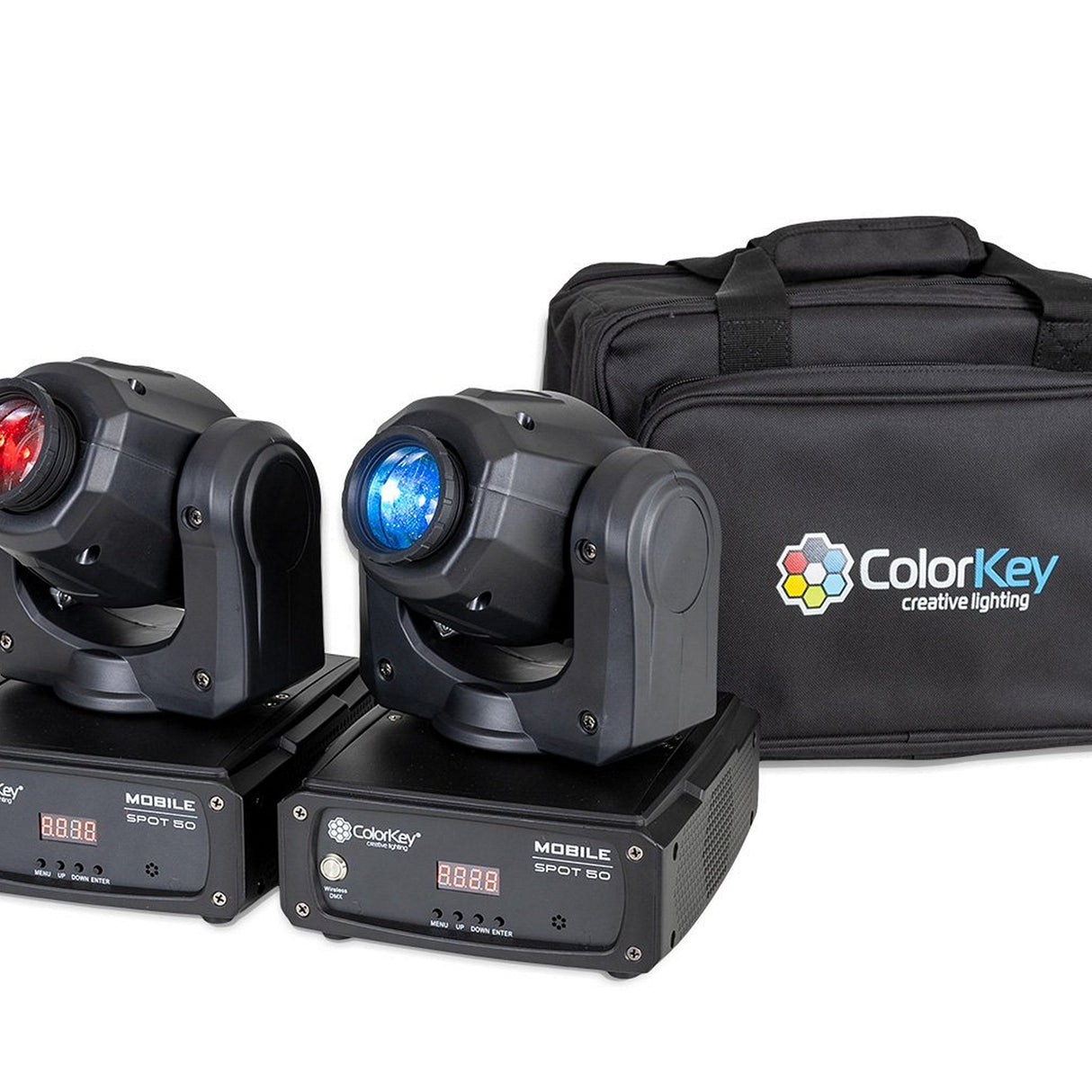 ColorKey Mobile Spot 50 50W LED Moving Head Spot Light