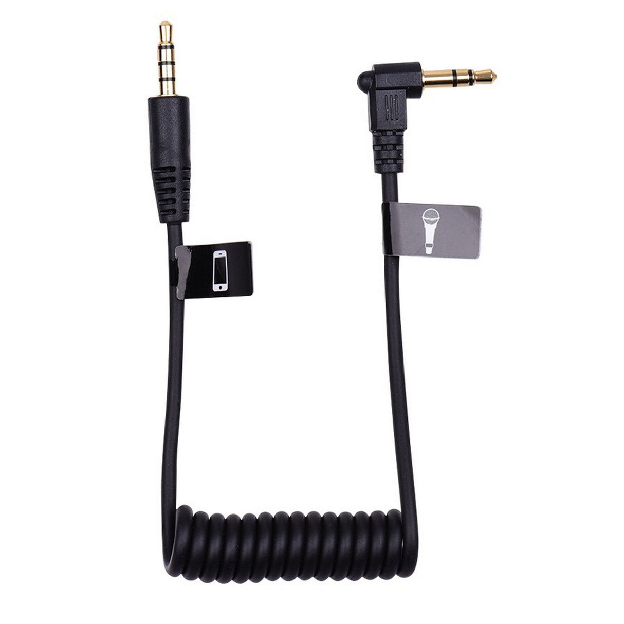 Comica Audio CVM-D-SPX 3.5mm TRS Male to Right-Angle Adapter Cable