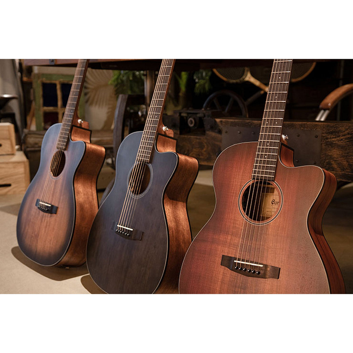 Cort CORE OC Acoustic-Electric Guitar Core Spruce - guitar