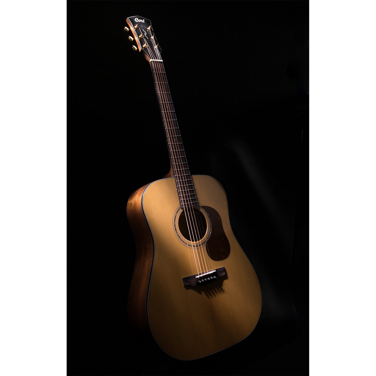 Cort GOLD D6 Acoustic-Electric Guitar Natural - guitar