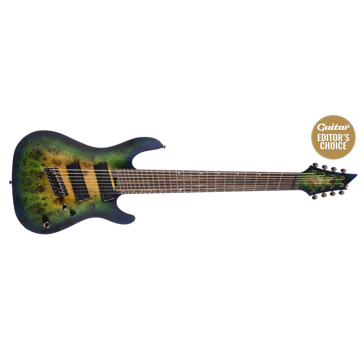 Cort KX508 Multi-Scale II 8-string Guitar Mariana Blue Burst - guitar