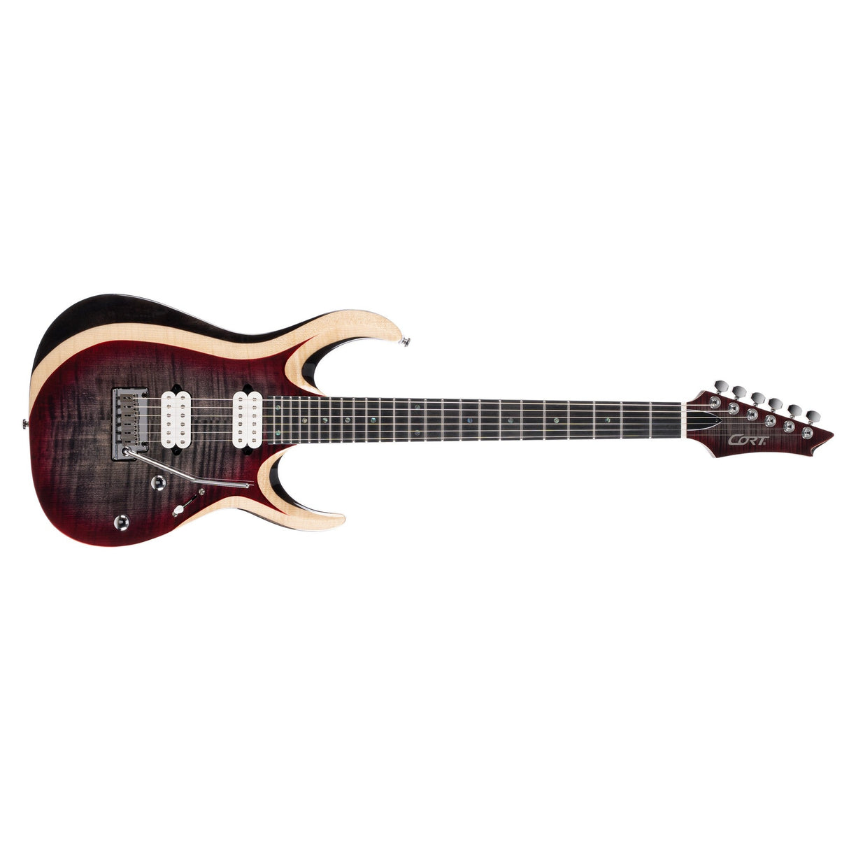 Cort X700 Duality II Electric Guitar - Lava Burst - guitar