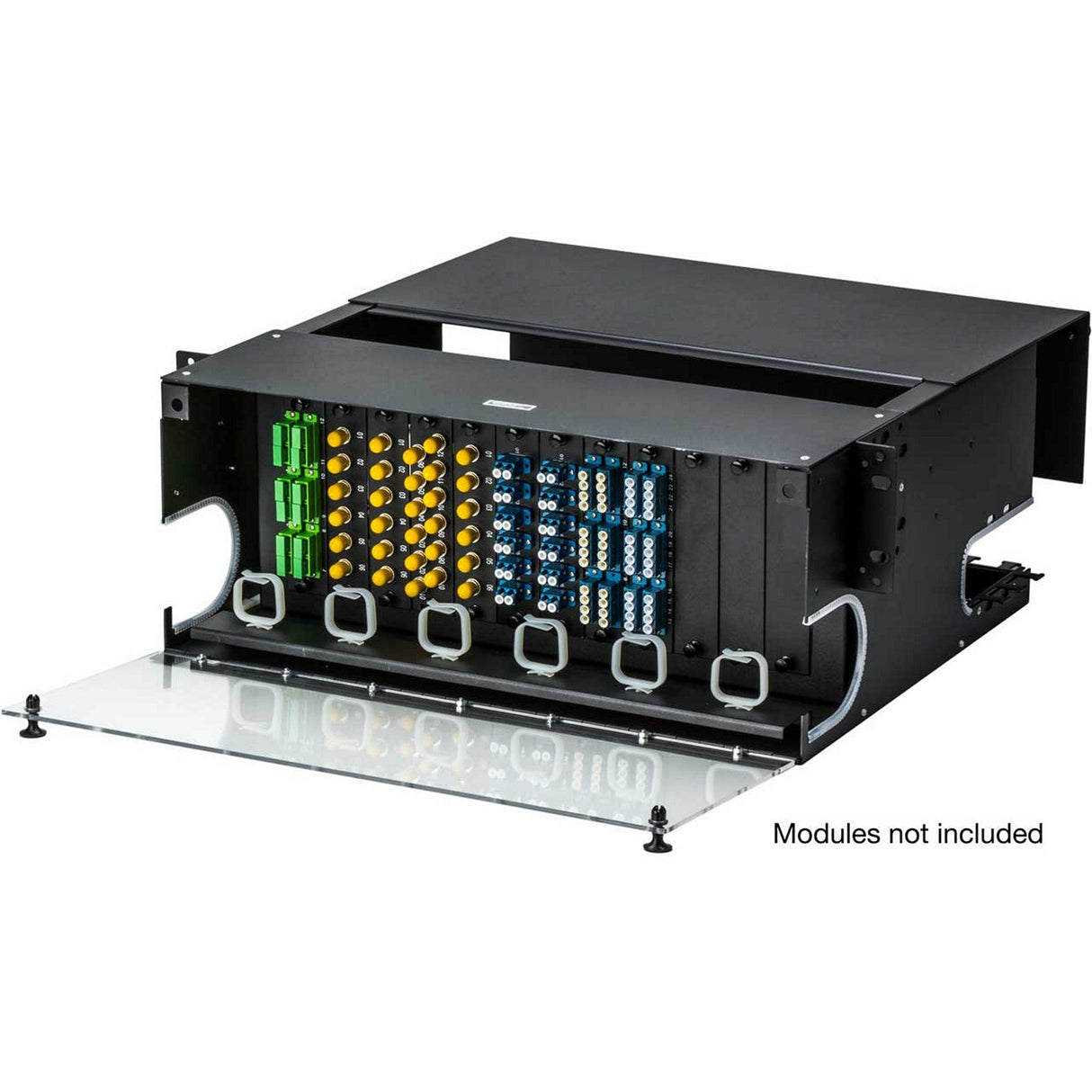 Camplex CMX-MPR-4RU Adjustable Fiber Enclosure for 19/23-Inch Racks