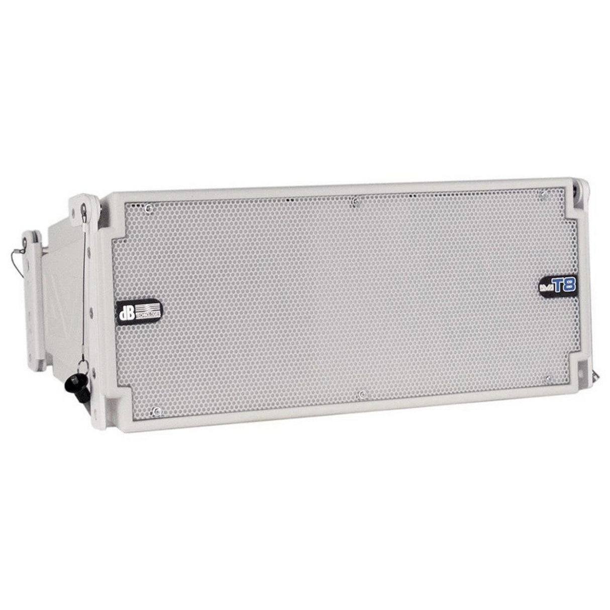 dB Technologies DVA T8W 8-Inch 3-Way 700W Active Line Array Speaker White