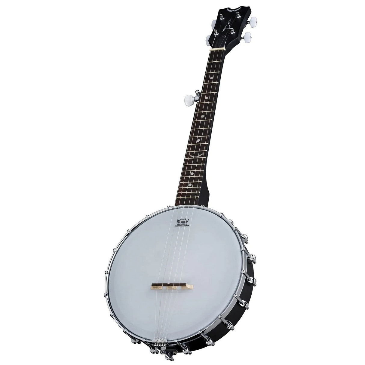 Dean Guitars Backwoods Mini Travel Mahogany Banjo Guitar BKS - guitar
