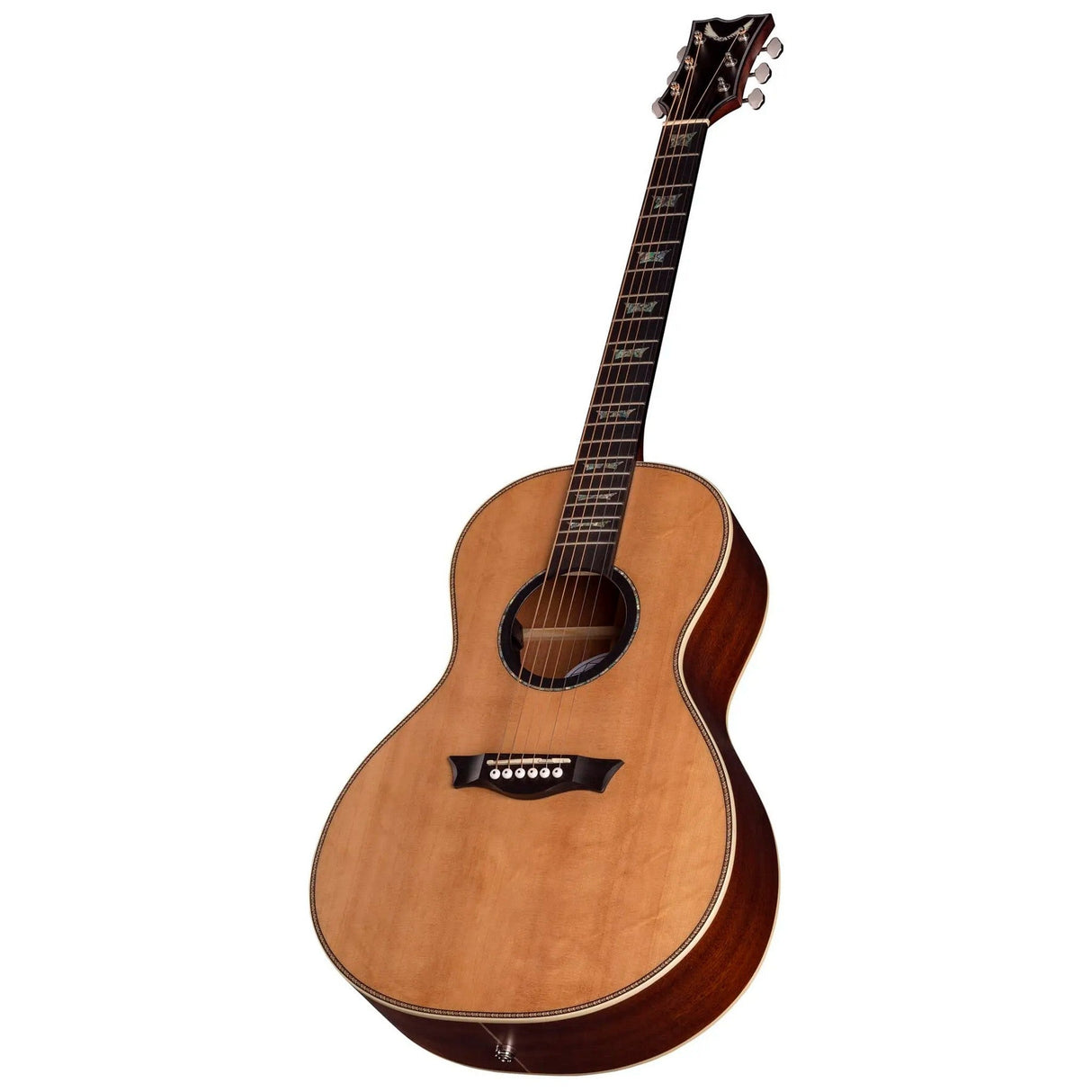 Dean Guitars ST Augustine Elite Parlor Solid Top A/E Mahogany Acoustic/Electric Guitar - guitar