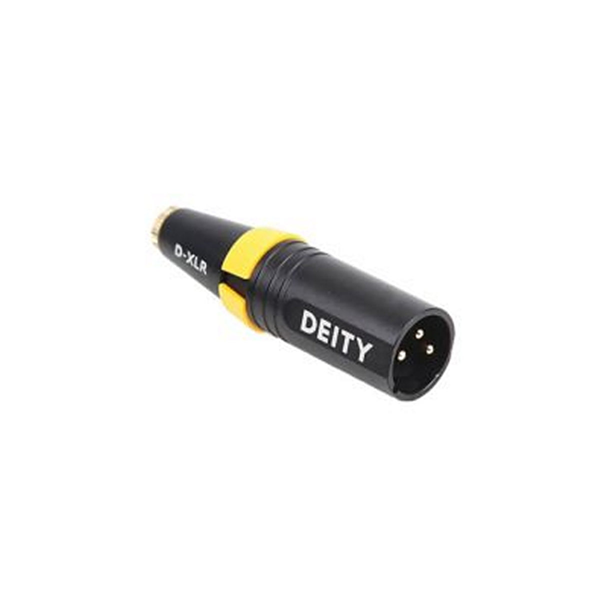 Deity D-XLR 48V Phantom to 3V Plug-in Power TRS to XLR Microphone Adapter