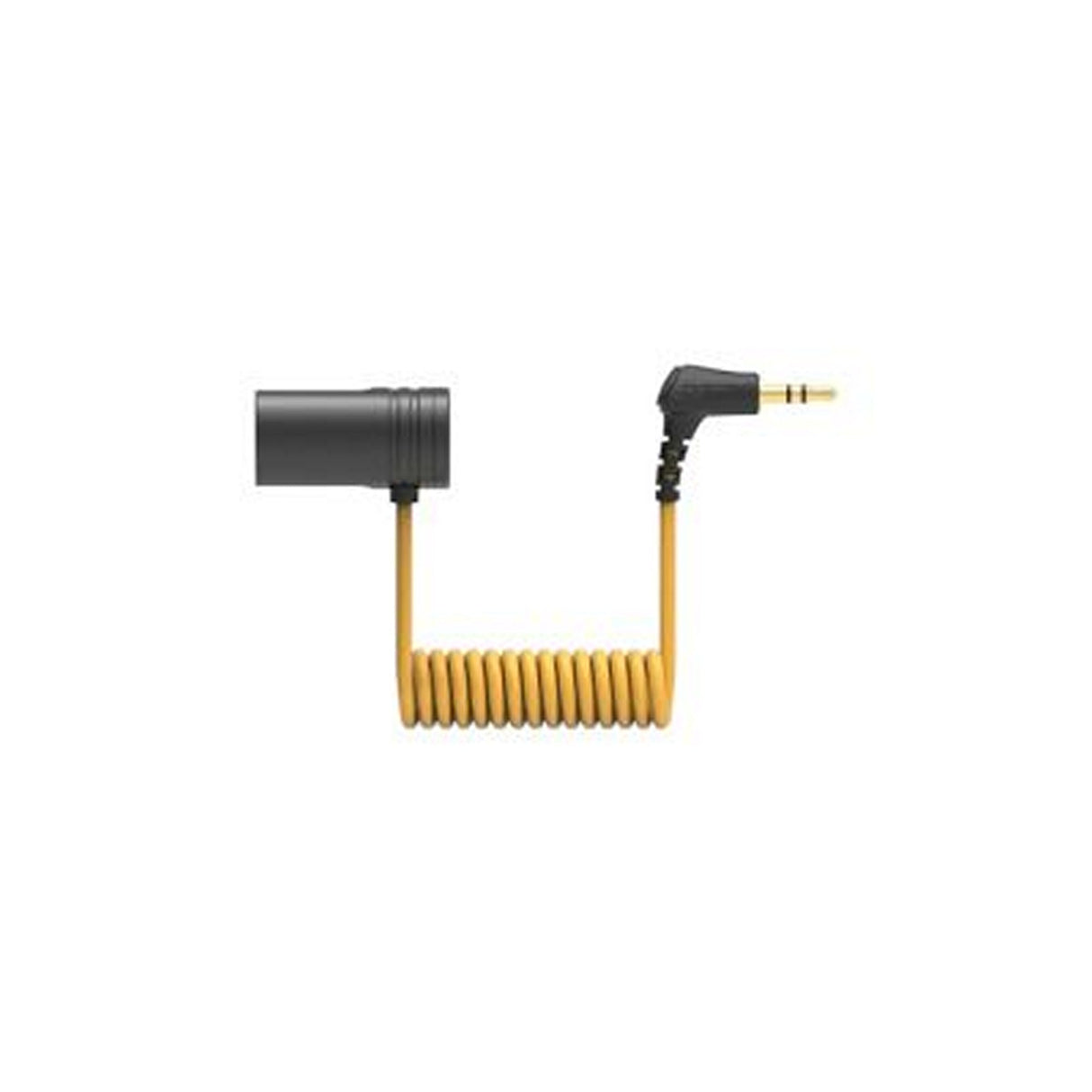 Deity V-Link 48V Phantom to 3V Plug-in Power 12″ Coiled TRS to XLR Adapter Cable