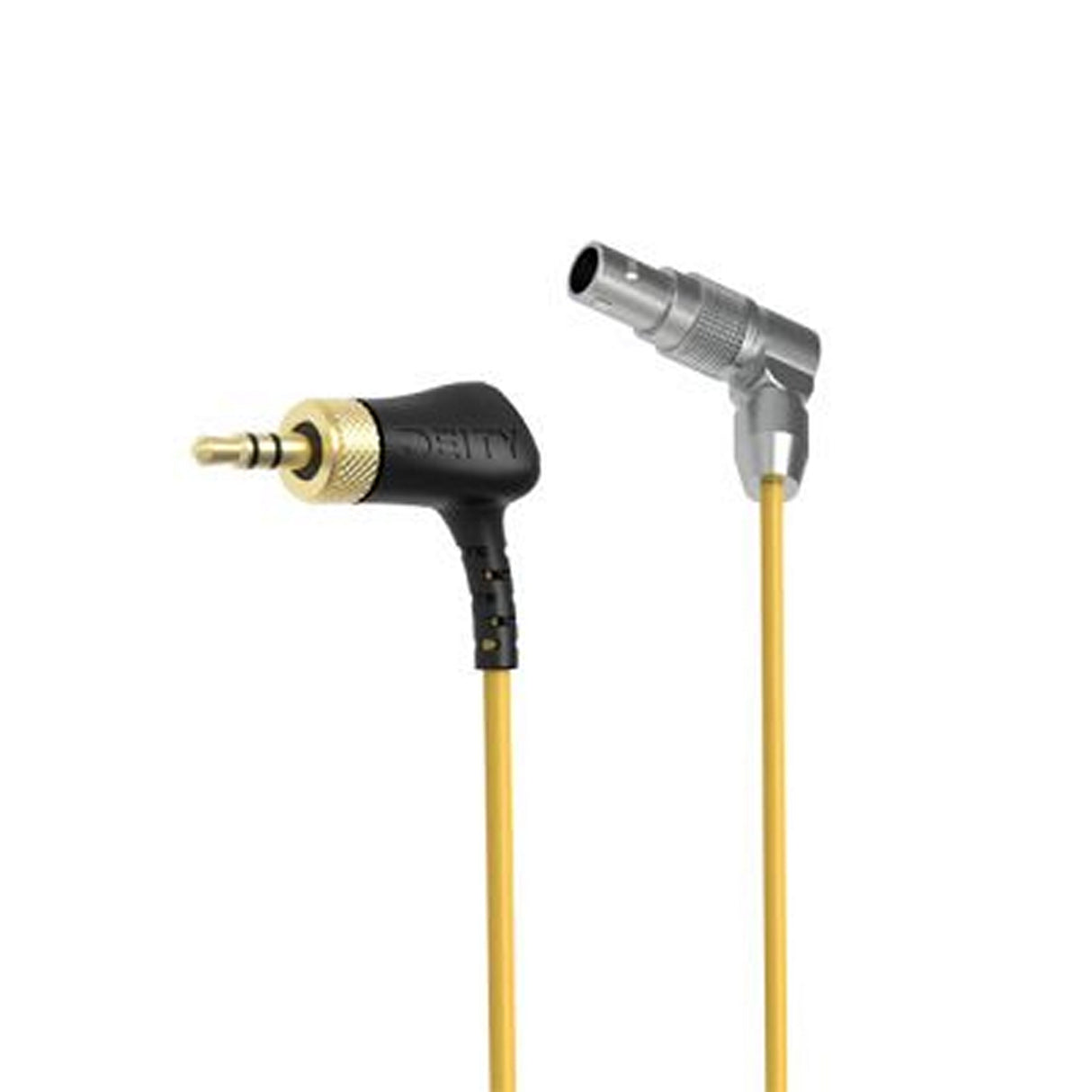 Deity C13 Locking 3.5 mm to 5-Pin LEMO Right-Angle Cable Camera Timecode Cable (Locking TRS to RA 5-Pin LEMO, 19")