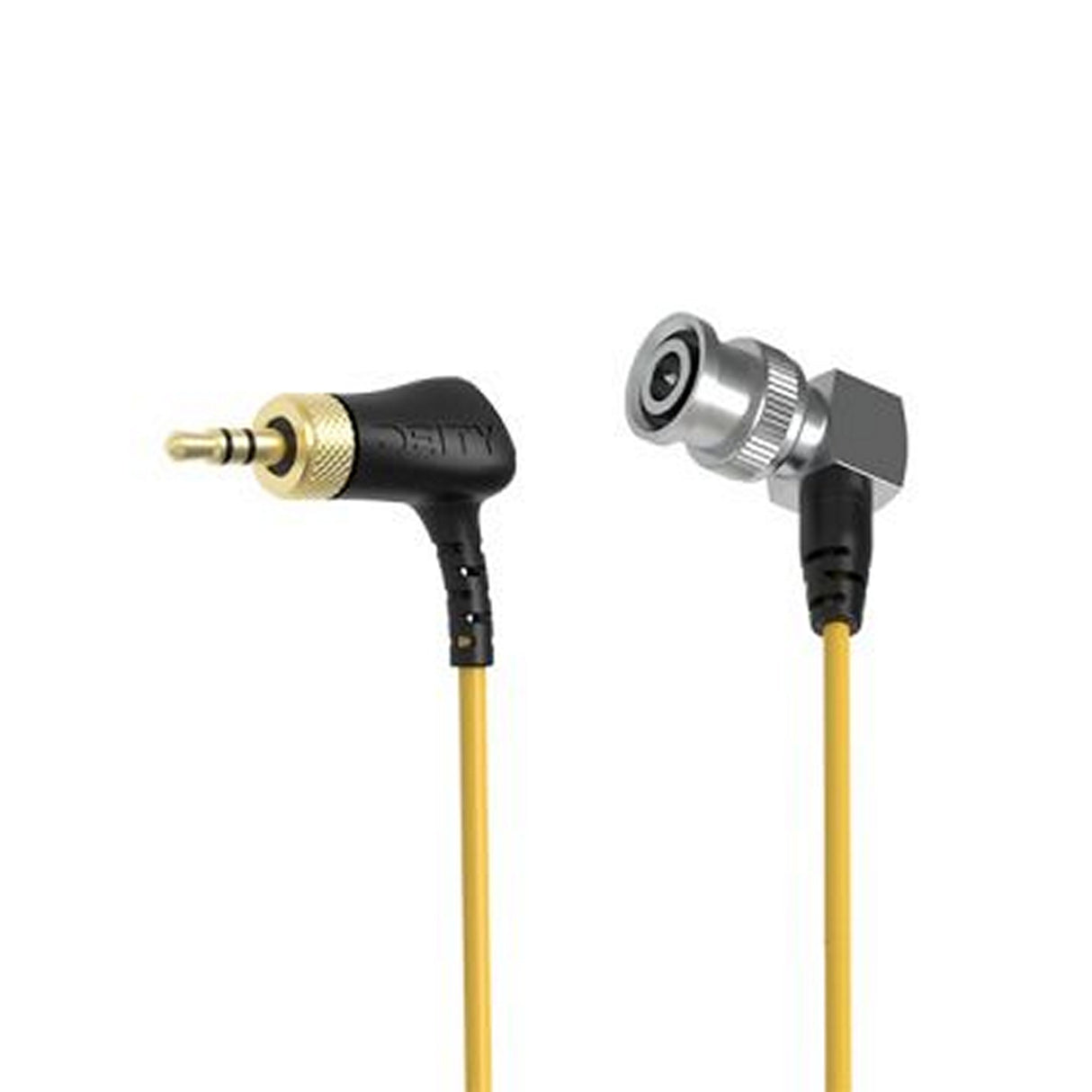 Deity C15 Locking 3.5 mm TRS to BNC Timecode Cable (Right-Angle to Right-Angle, 19")