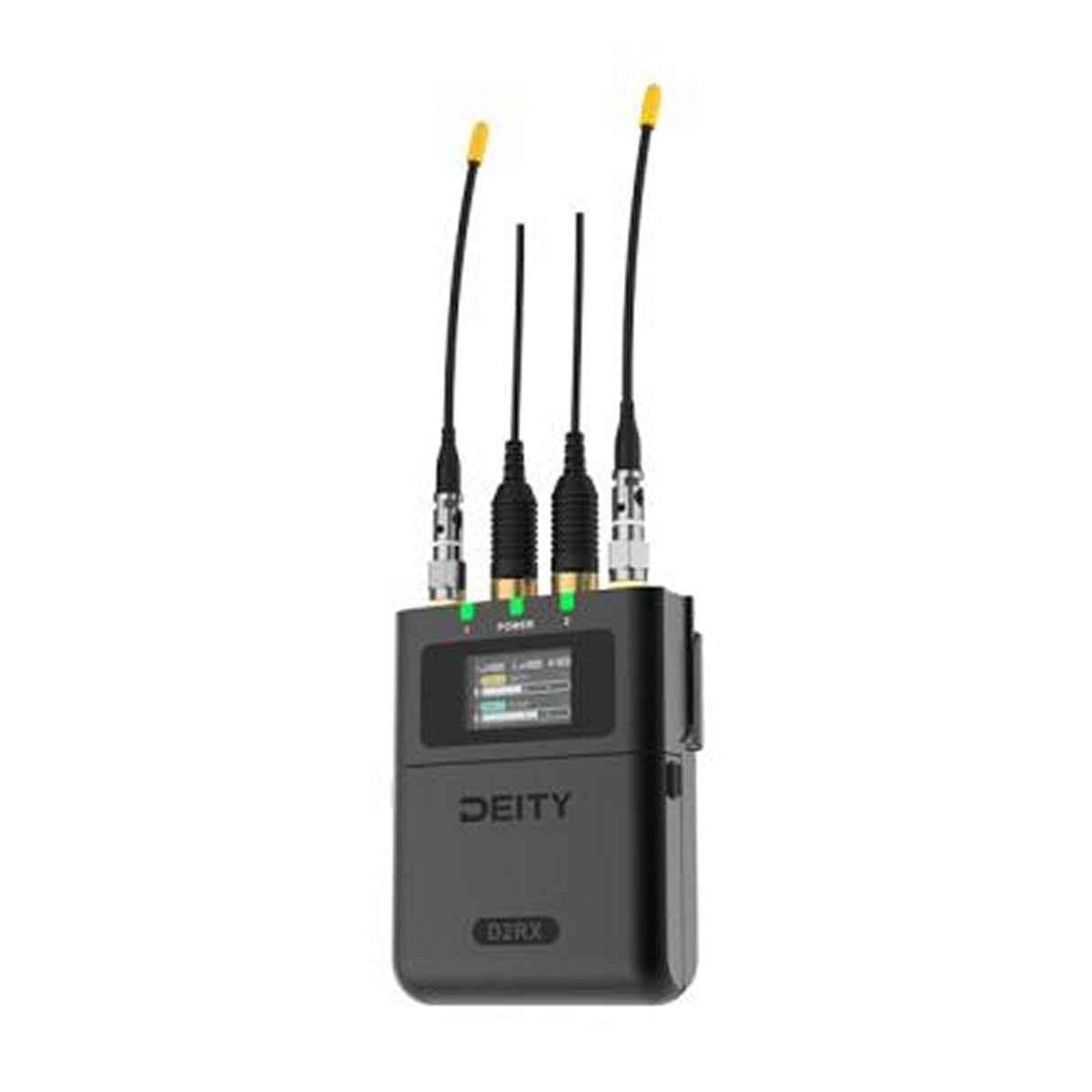 Deity D2RX D-UHF Portable Receiver Dual-Channel Camera-Mount Receiver