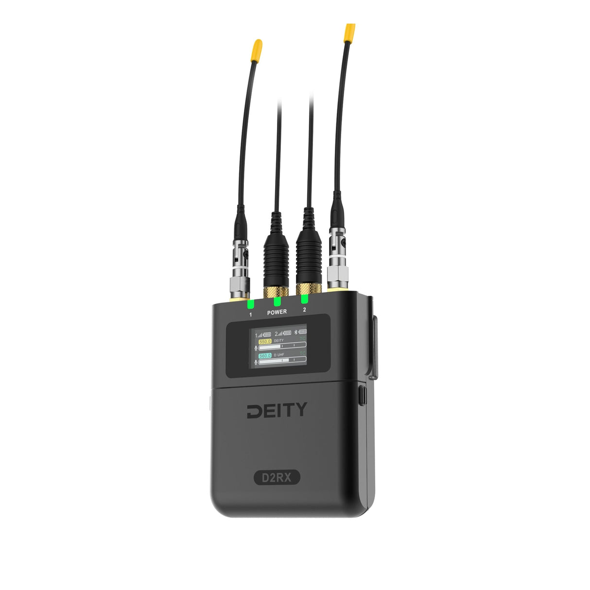 Deity THEOS D2RX Dual-Channel Portable UHF Wireless Receiver