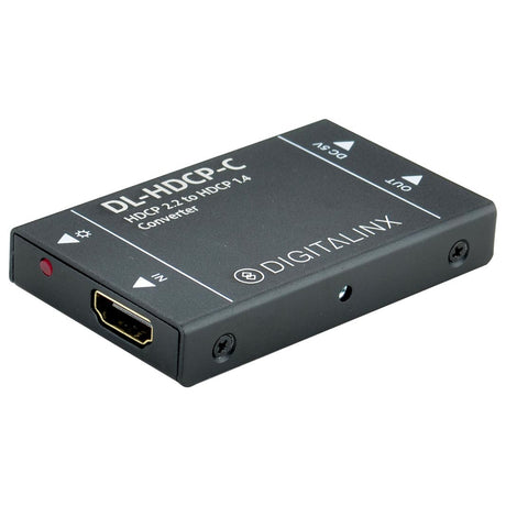 DigitaLinx DL-HDCP-C 1x1 HDCP 2.2 to 1.4 Converter