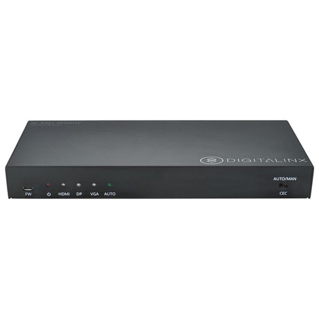 DigitaLinx DL-AS31-1H1DP1V 3 x 1 Auto Switcher with HDMI Display Port and VGA Inputs