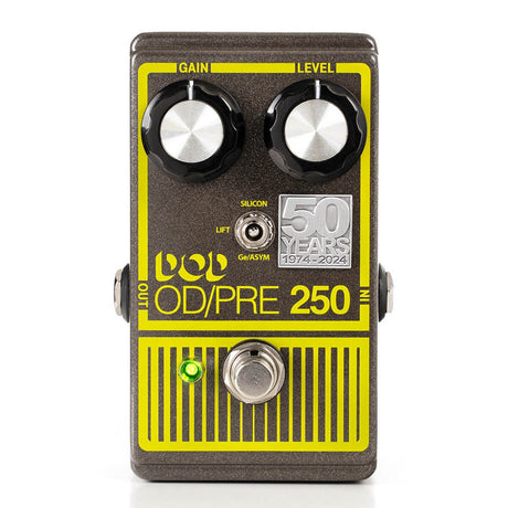 DigiTech DOD Overdrive/Distortion Preamp 250 Guitar Pedal 50th Anniversary