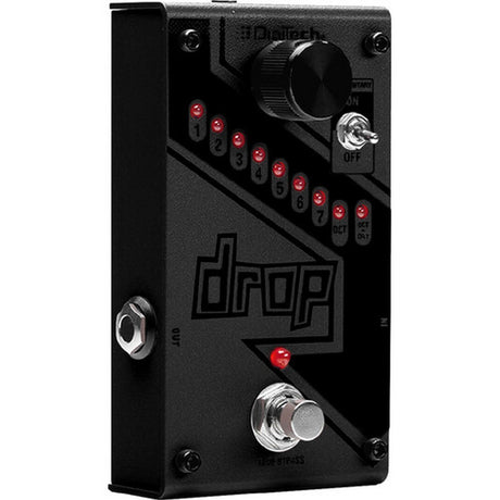 DigiTech The Drop Compact Polyphonic Drop Tune Pedal - Black Limited Edition