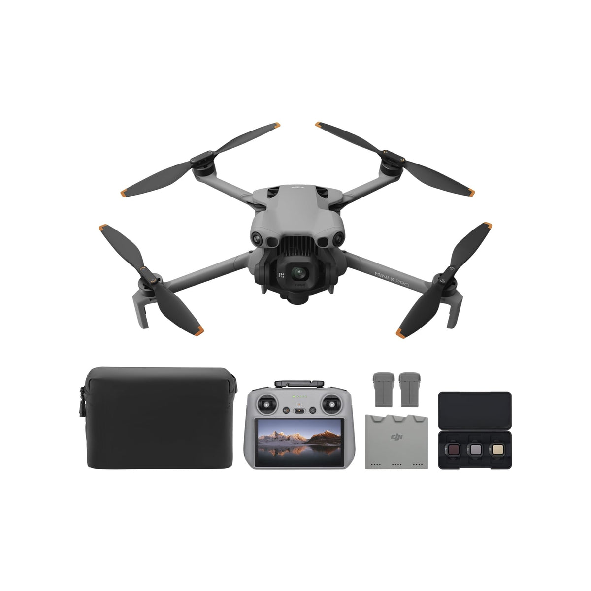 DJI Mini 5 Pro Fly More Combo with DJI RC 2, 1-Inch Sensor Drone