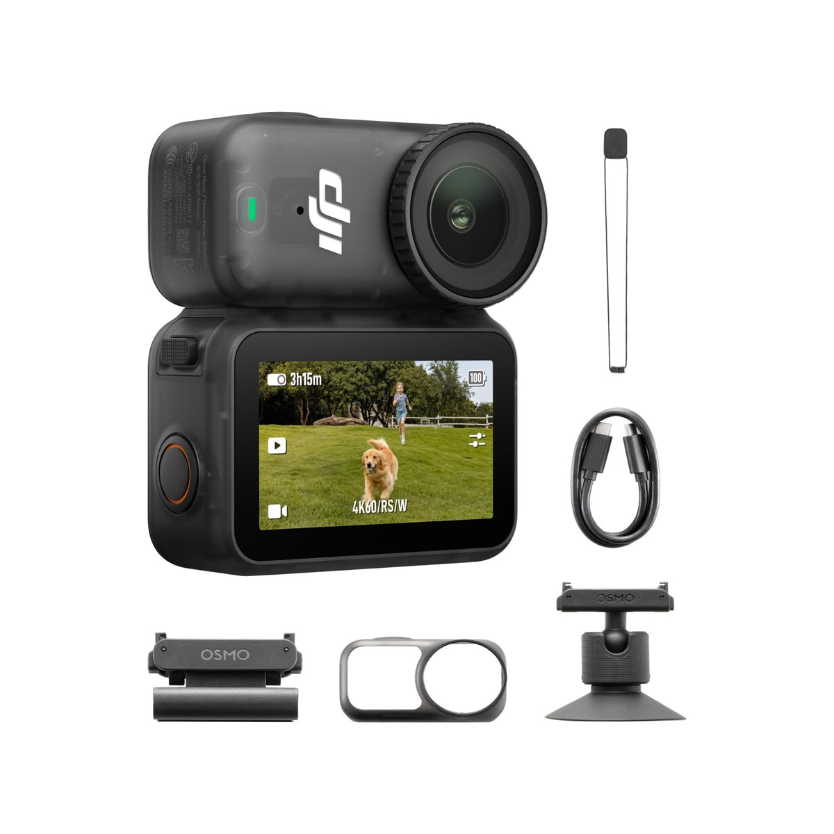 DJI Osmo Nano Standard Combo 64GB 4K Wearable Action Camera