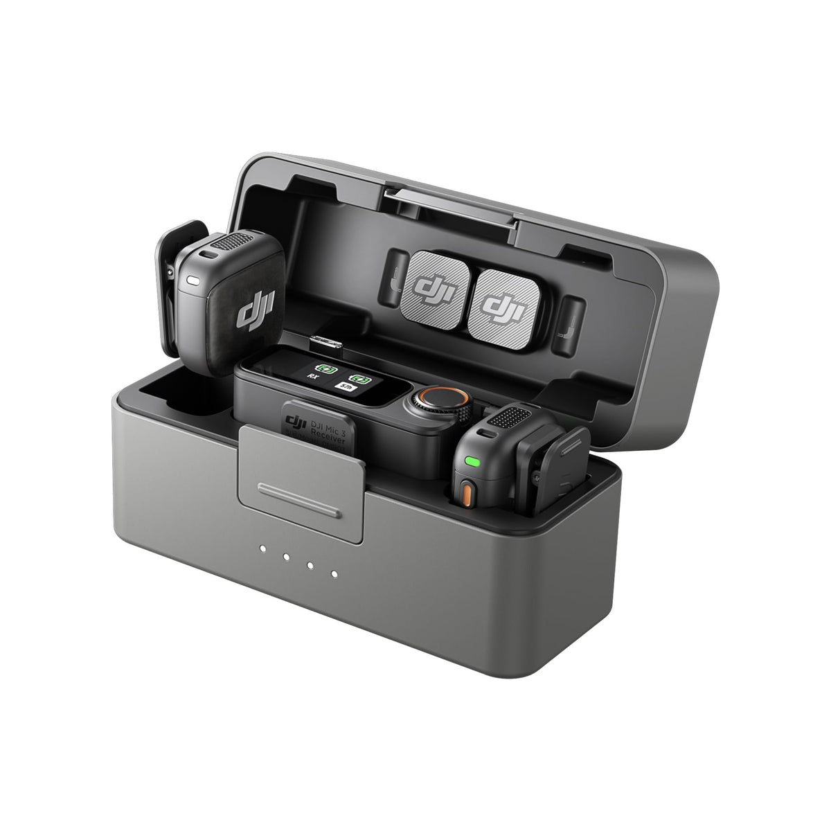 DJI Mic 3 Wireless Microphone System (2 TX + 1 RX + Charging Case)