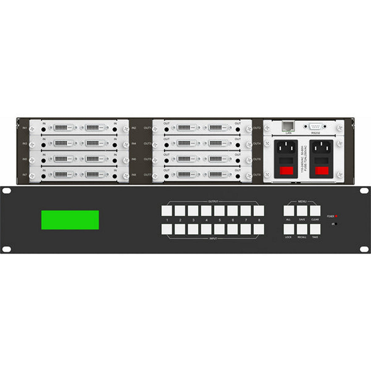 DVDO DVDO-Matrix-88-C 8 x 8 Modular Matrix Switcher