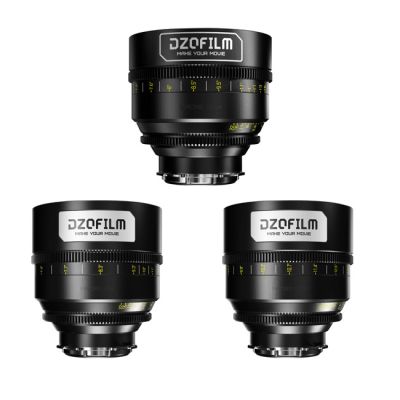 DZOFILM GNOSIS Macro 3-Lens Set: 24 mm, 32 mm & 65 mm T2.8 Primes (LPL, PL & EF Mounts)