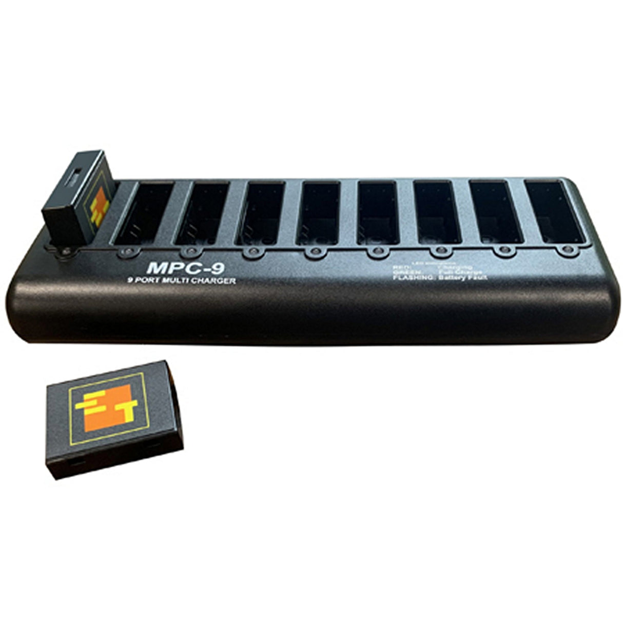 Eartec CHTD9E-US EVADE 9-Port Multi-Charger with US Plug Adapter