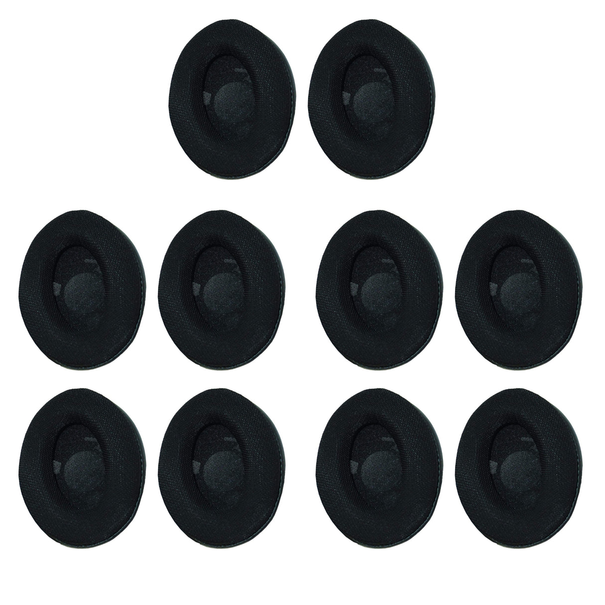 Eartec ULEPC UltraLITE Cloth Replacement Ear Pads, Single or Multipack Options