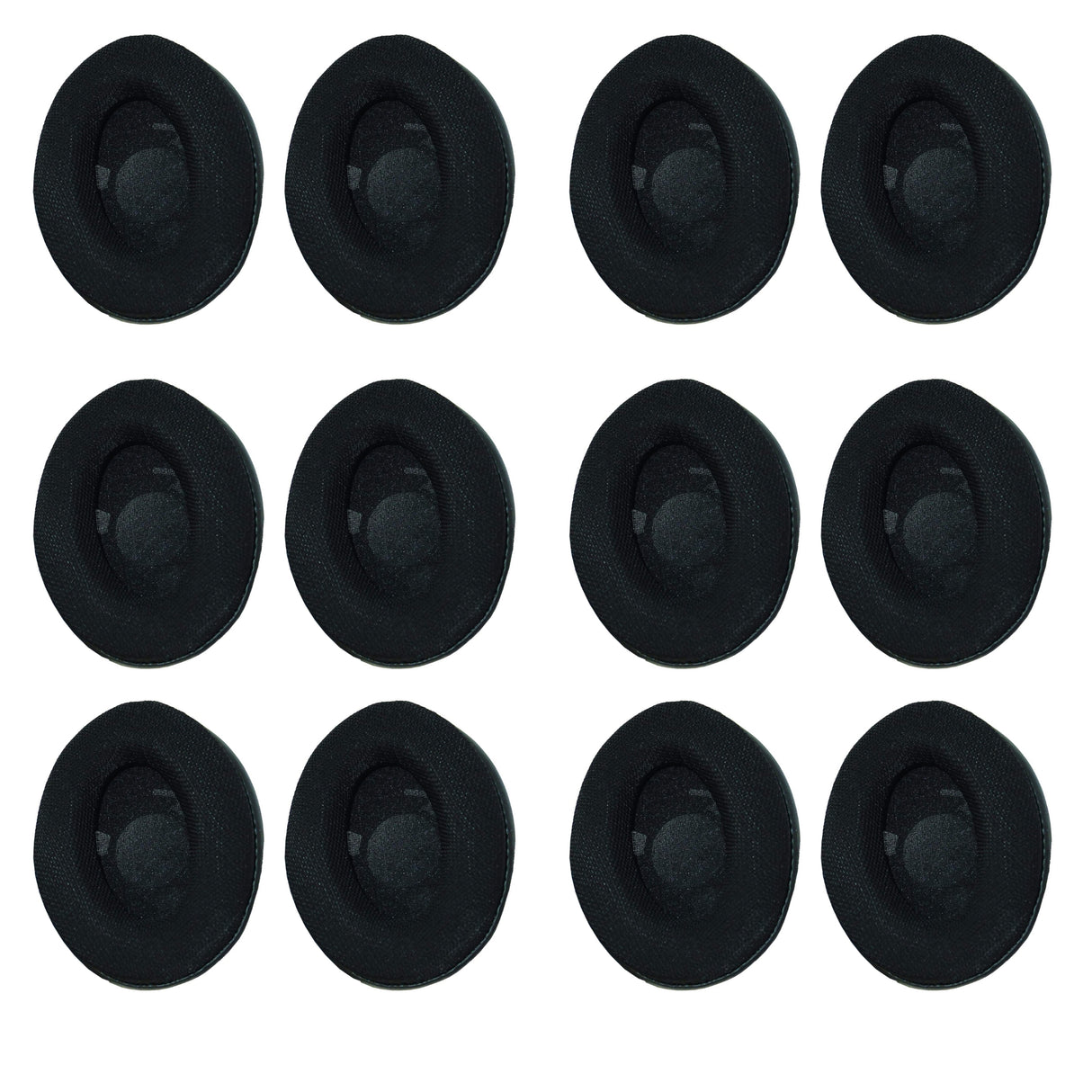 Eartec ULEPC UltraLITE Cloth Replacement Ear Pads, Single or Multipack Options