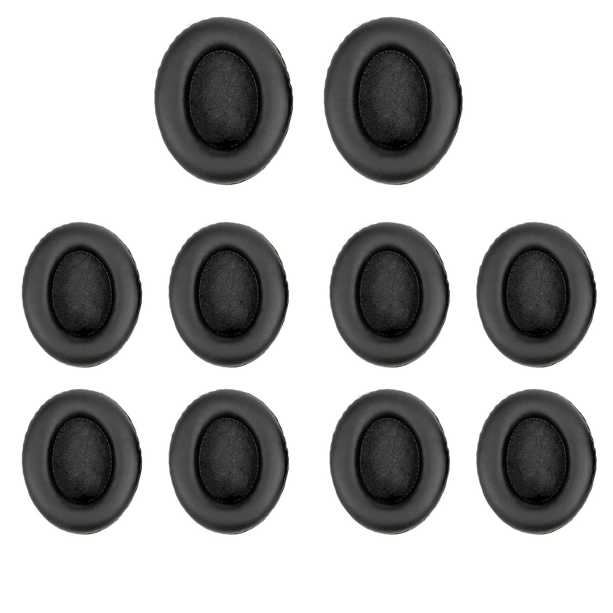 Eartec ULPEP Leatherette Replacement Earpads for UltraLITE-HD, Single or Multipack Options