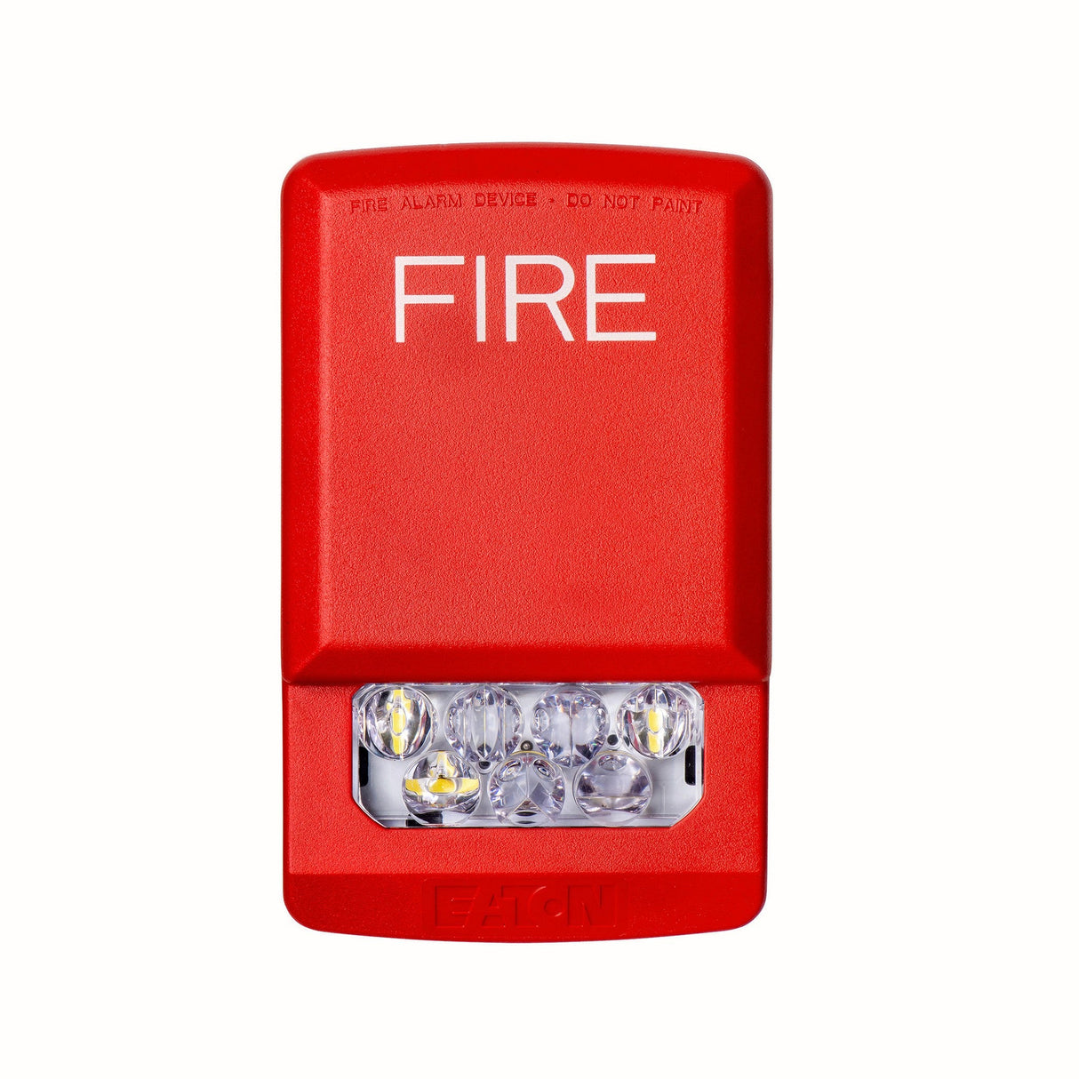 Eaton ELSTR Wheelock Eluxa LED Strobe Clear Lens Red